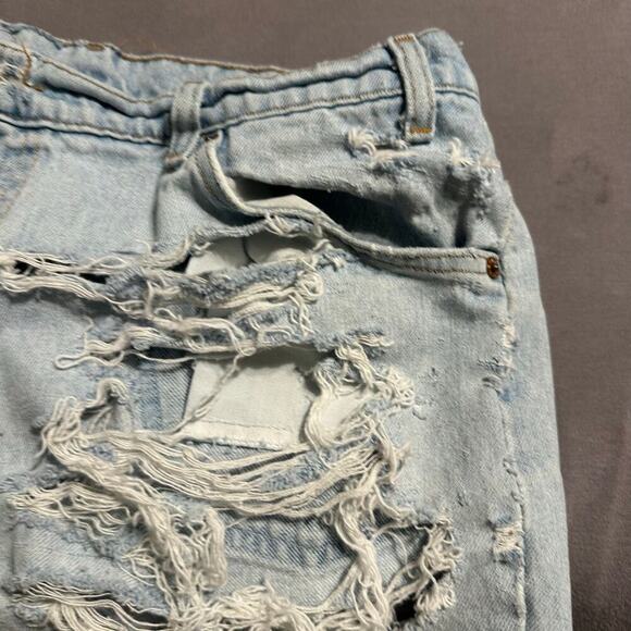 Vtg distressed Levi orange tab shorts - Picture 4 of 6